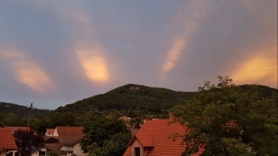 Foto anticrepuscular rays